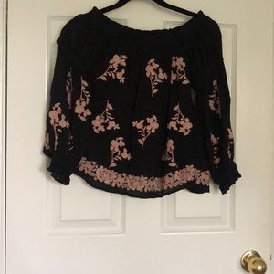 Off the shoulder top
